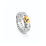 Stretchable Ring With Letter ھ Engraved