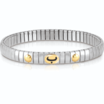 Stretchable Bracelet With Letter ب Engraved