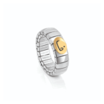 Stretchable Ring With Letter ف Engraved