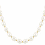 KATE NECKLACE IN STERLING SILVER WITH PEARLS