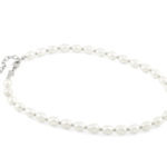 KATE NECKLACE IN STERLING SILVER WITH PEARLS