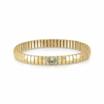 EXTENSION BRACELET WITH TURQUOISE & CUBIC ZIRCONIA