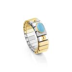 Bi Colour Ring with Turquoise