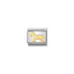 Composable Classic Link Horse  in 18K Gold