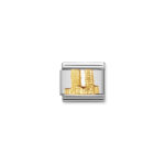 Composable Classic Link Twin Towers in 18K Gold