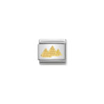 Composable Classic Link Pyramids in 18K Gold