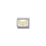 Composable Classic Link Angel of Happiness in 18K Gold