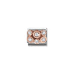 Composable Classic Link Bunch with 9K Rose gold & CZ