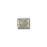 Composable Classic Link Stone Green Aventurine with 9K Rose gold