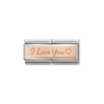 Composable Classic Link Double ‘I love You’ with 9K Rose gold