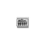 Composable Classic Link Brandenburg Gate with 925 Sterling Silver