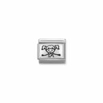 Composable Classic Link Girl with 925 Sterling Silver