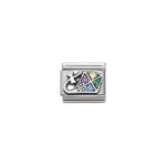 Composable Classic Link Kite  with 925 Sterling Silver & Cz