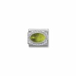 Composable Classic Link Stone Peridot with 925 Sterling Silver