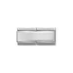 Composable Classic Link Smooth Plate with 925 Sterling Silver