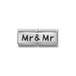 Composable Classic Link Mr and Mr with 925 Sterling Silver