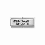 Composable Classic Link Uno Ame Uno Ate with 925 Sterling Silver