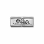 Composable Classic Link Family with Baby Boy with 925 Sterling Silver