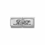 Composable Classic Link Family with little Girl with 925 Sterling Silver