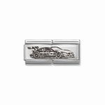 Composable Classic Double Link Racing Car with 925 Sterling Silver