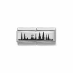 Composable Classic Double Link Skyline Riga with 925 Sterling Silver