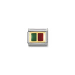 Composable Classic Link  Europa Flag ‘Portugal’ with Gold 18K & Enamel