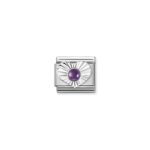 Composable Classic Link 925 Sterling Silver with Amethyst