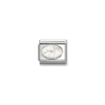 Composable Classic Link  White Howlite Matt with 925 Sterling Silver