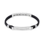 Nomination Man Vision Bracelet with Cubic Zirconia and Sinthetic Leather