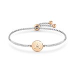 Nomination Mille Luci Bracelet with Letter A in Highest Quality Stainless Steel & Cubic Zirconia